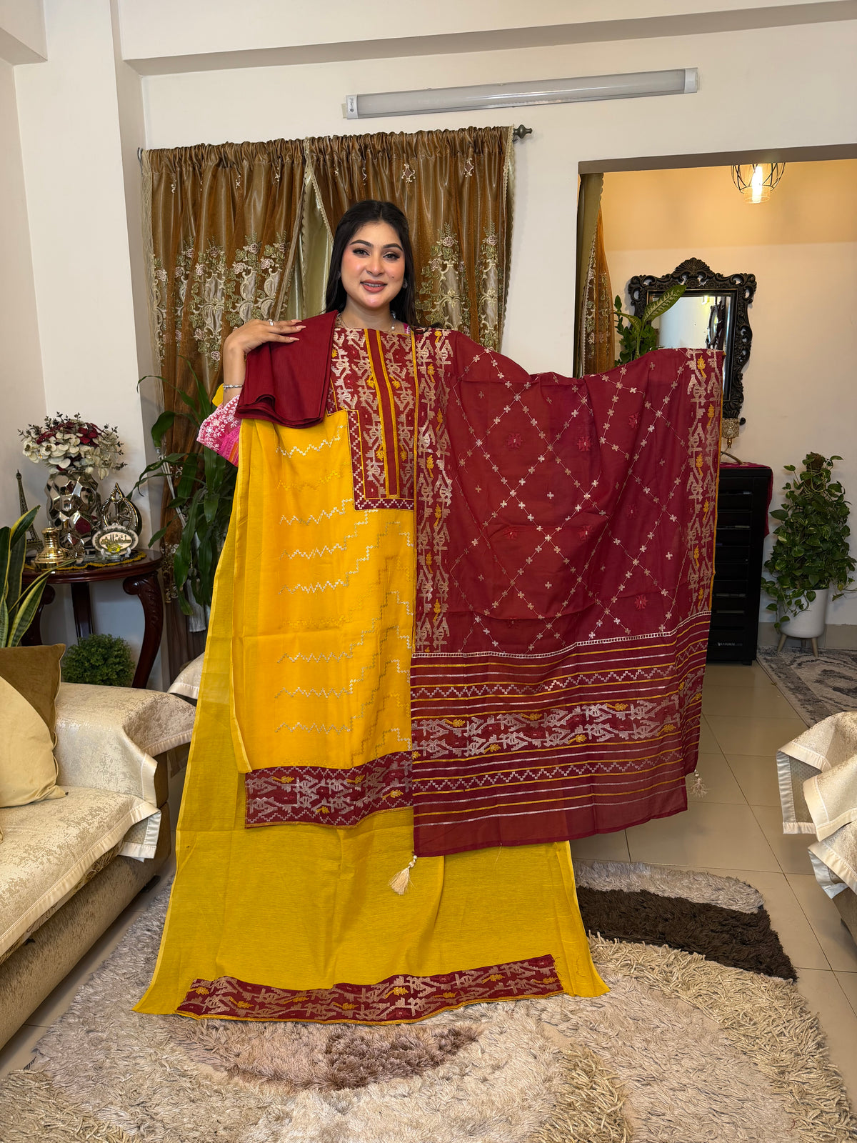 Cotton Jamdani