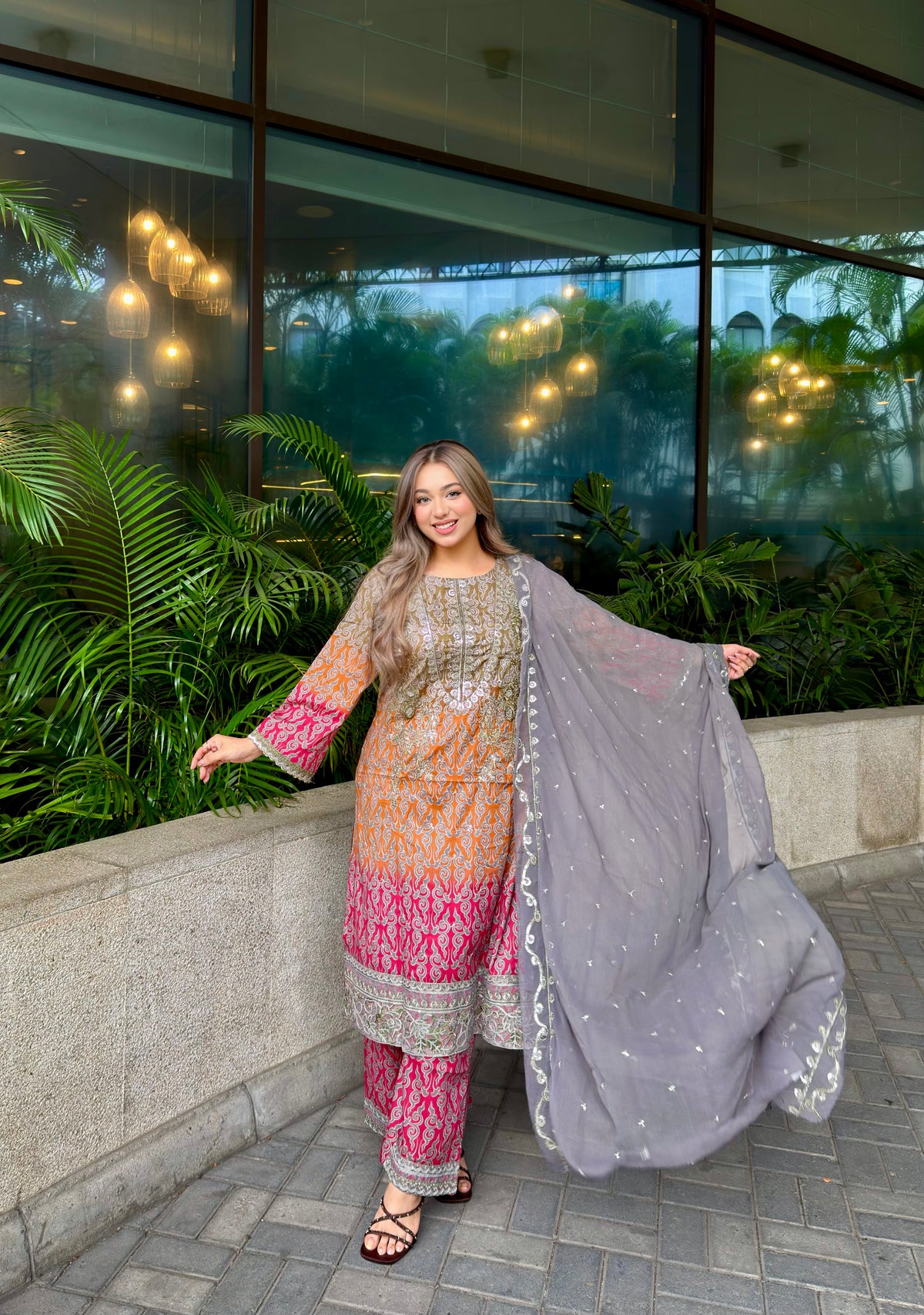 Charizma VASAL inspired Unstitched — Design 3