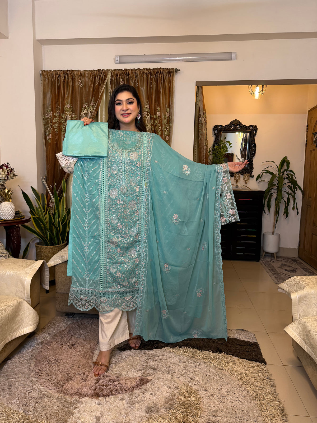 Pakistani Inspired Unstitched