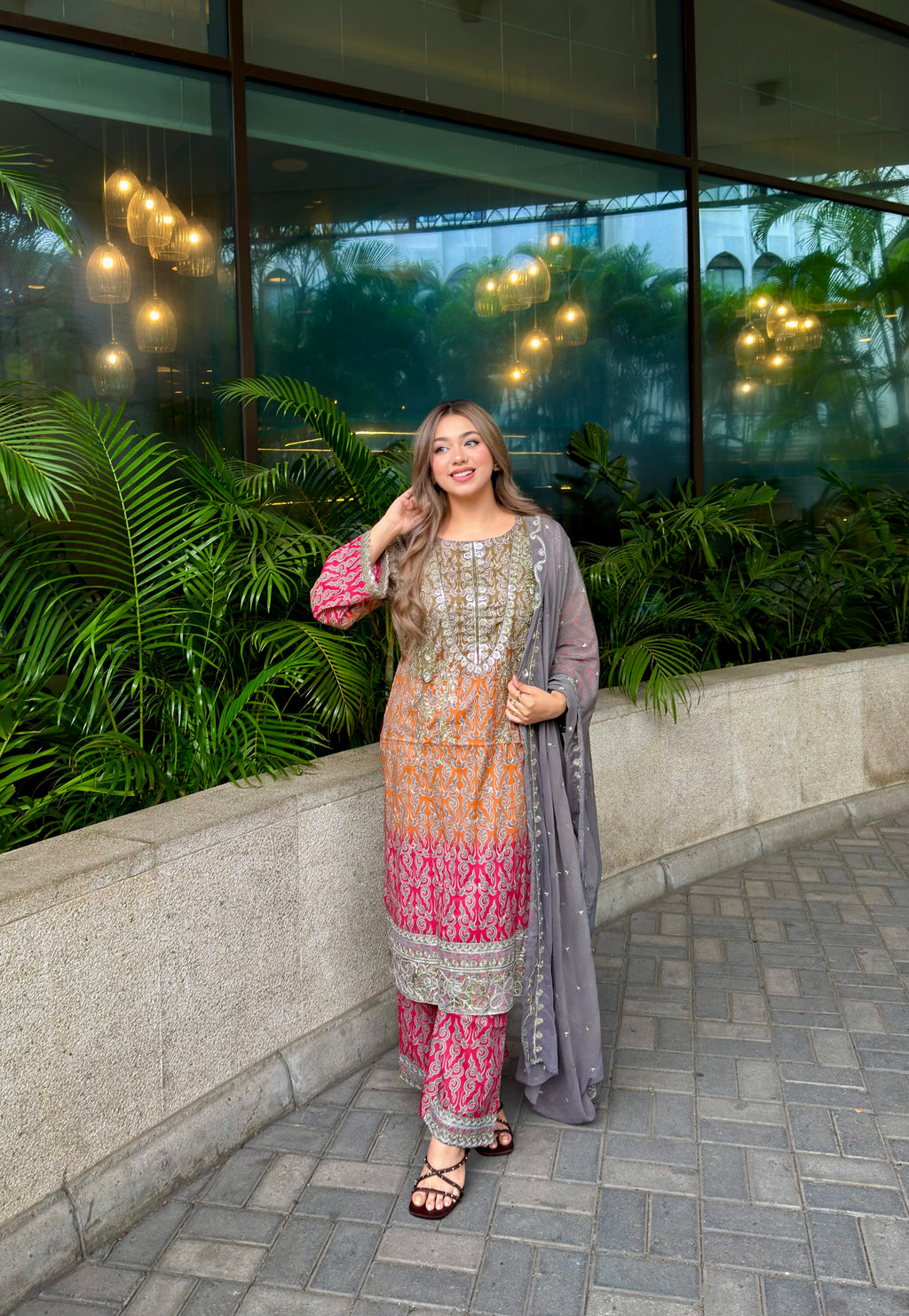 Charizma VASAL inspired Unstitched — Design 3