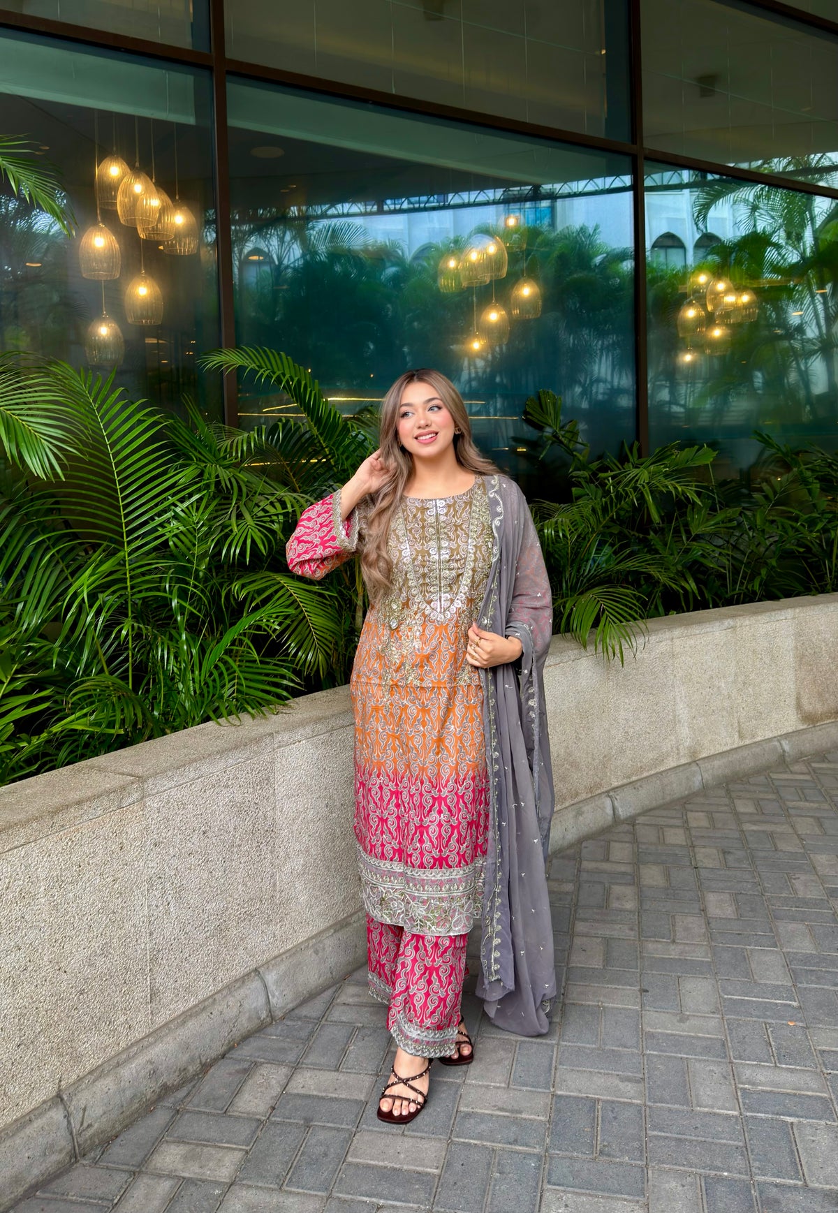Charizma VASAL inspired Unstitched — Design 3
