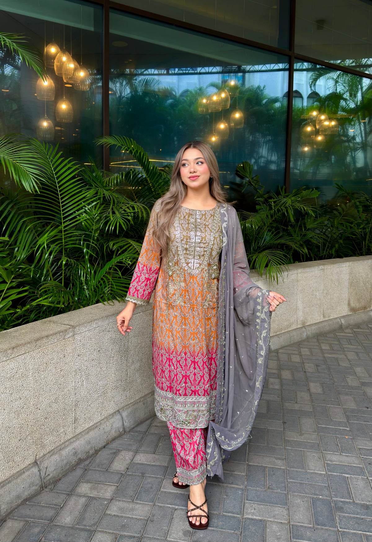 Charizma VASAL inspired Unstitched — Design 3