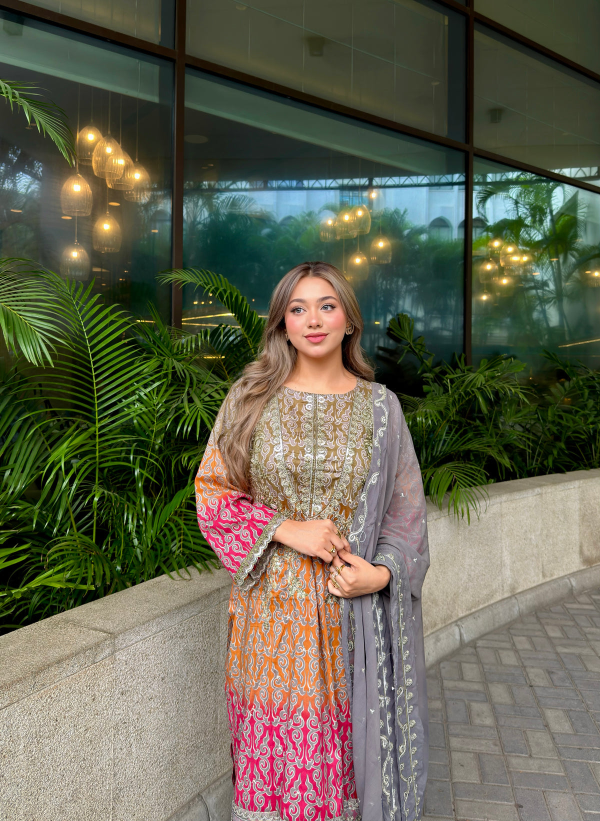Charizma VASAL inspired Unstitched — Design 3