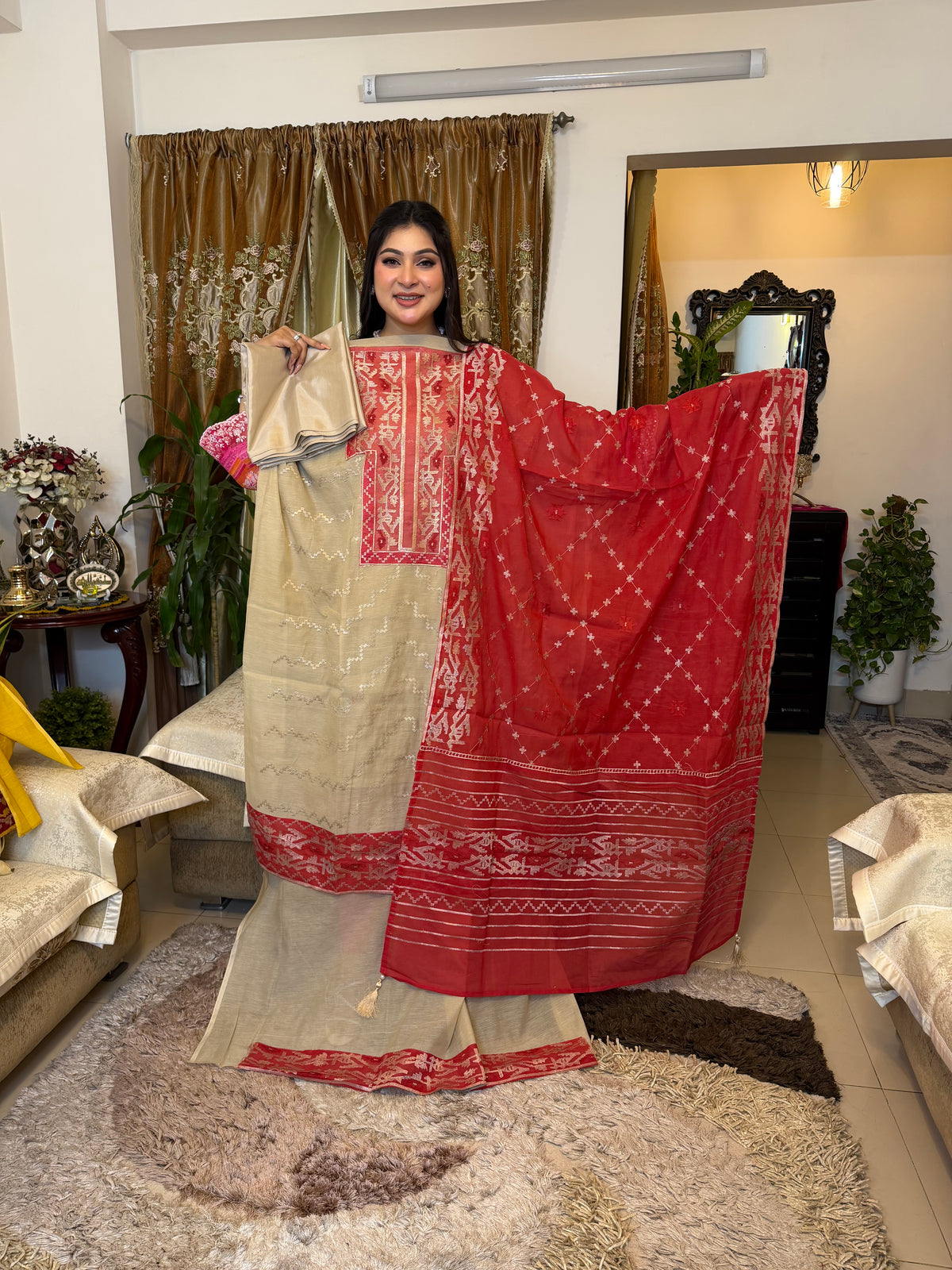 Cotton Jamdani