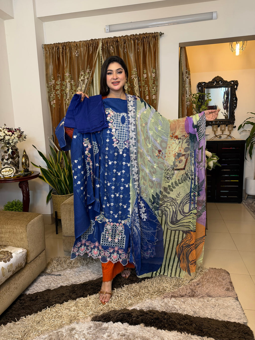 QALAMKAR Inspired unstitched