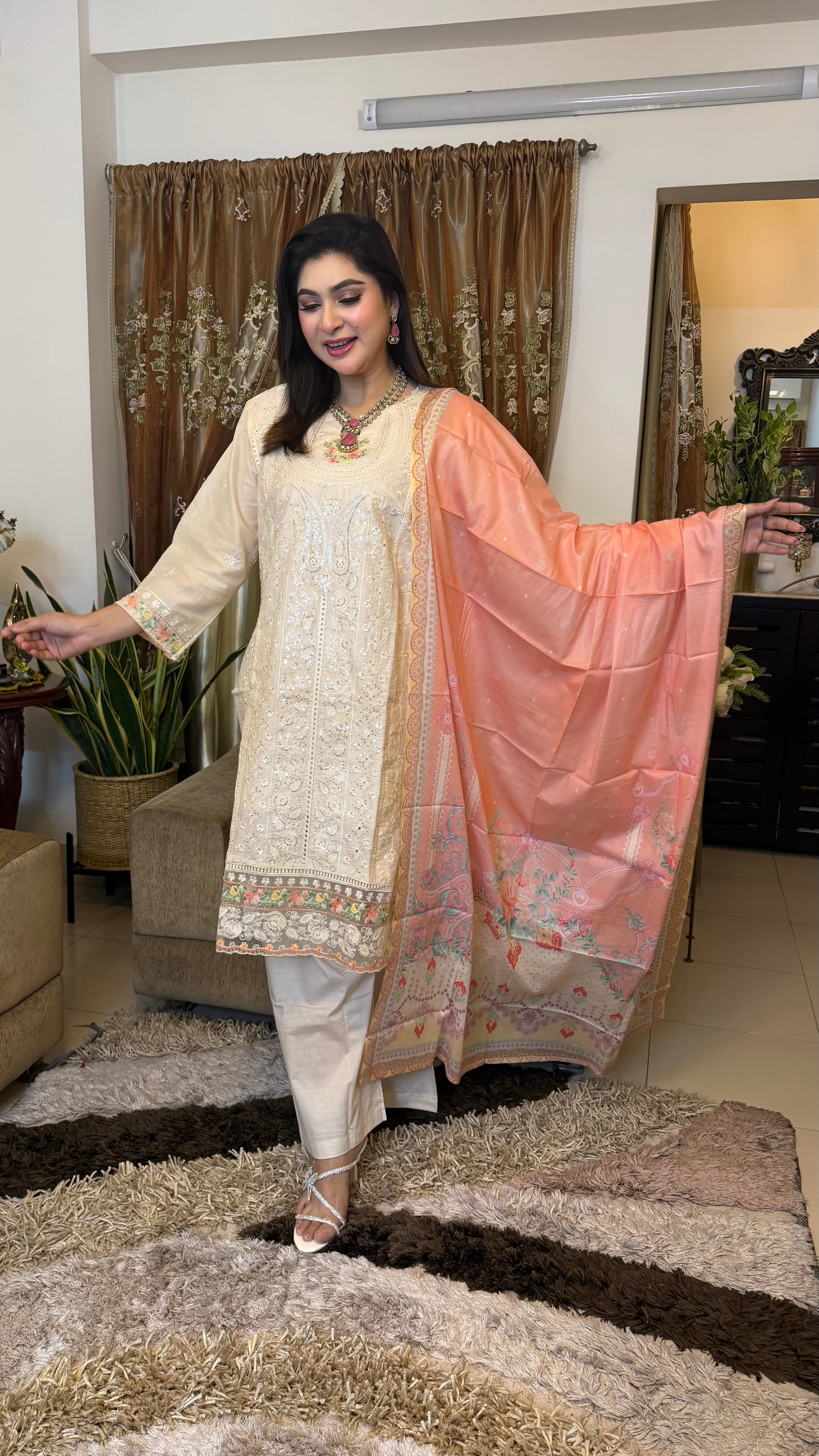 Tawakkal Inspired Stitched