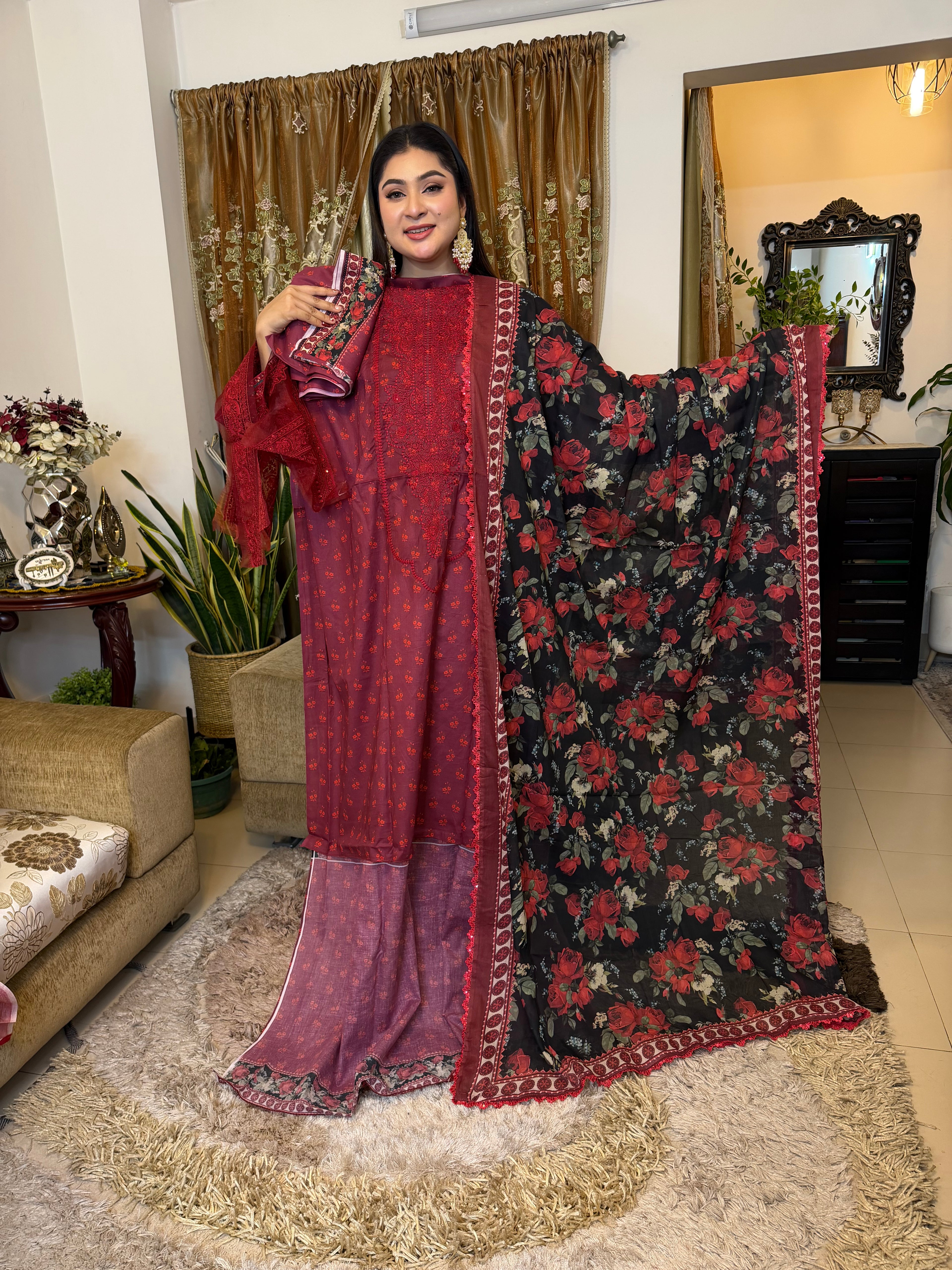 Zainab Chottani Inspired Unstitched