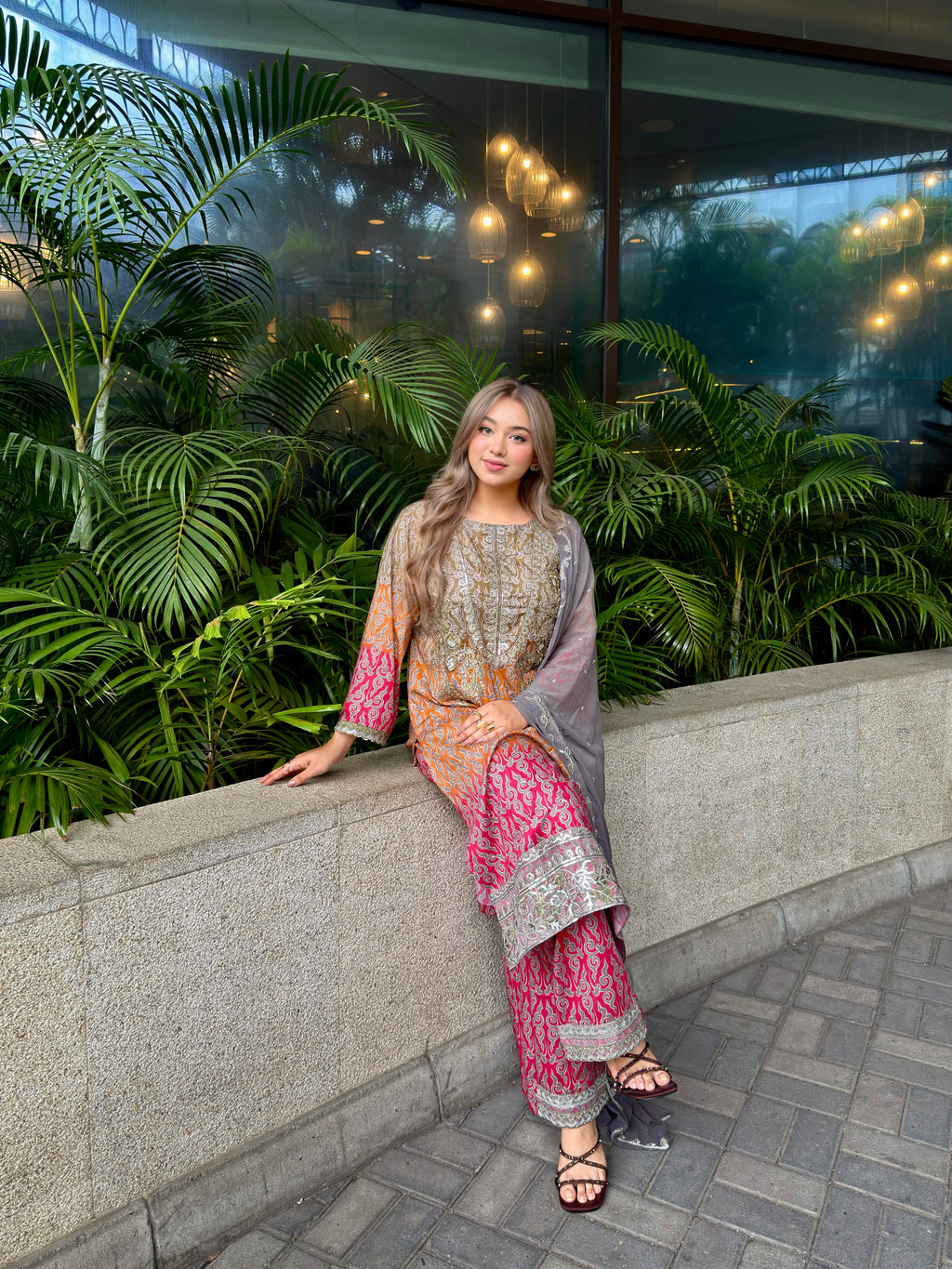 Charizma VASAL inspired Unstitched — Design 3