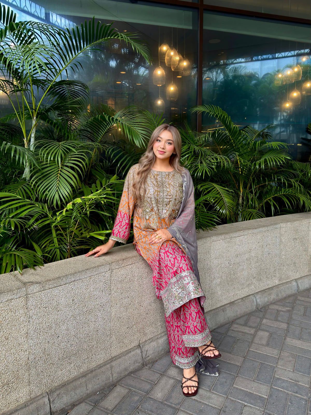 Charizma VASAL inspired Unstitched — Design 3