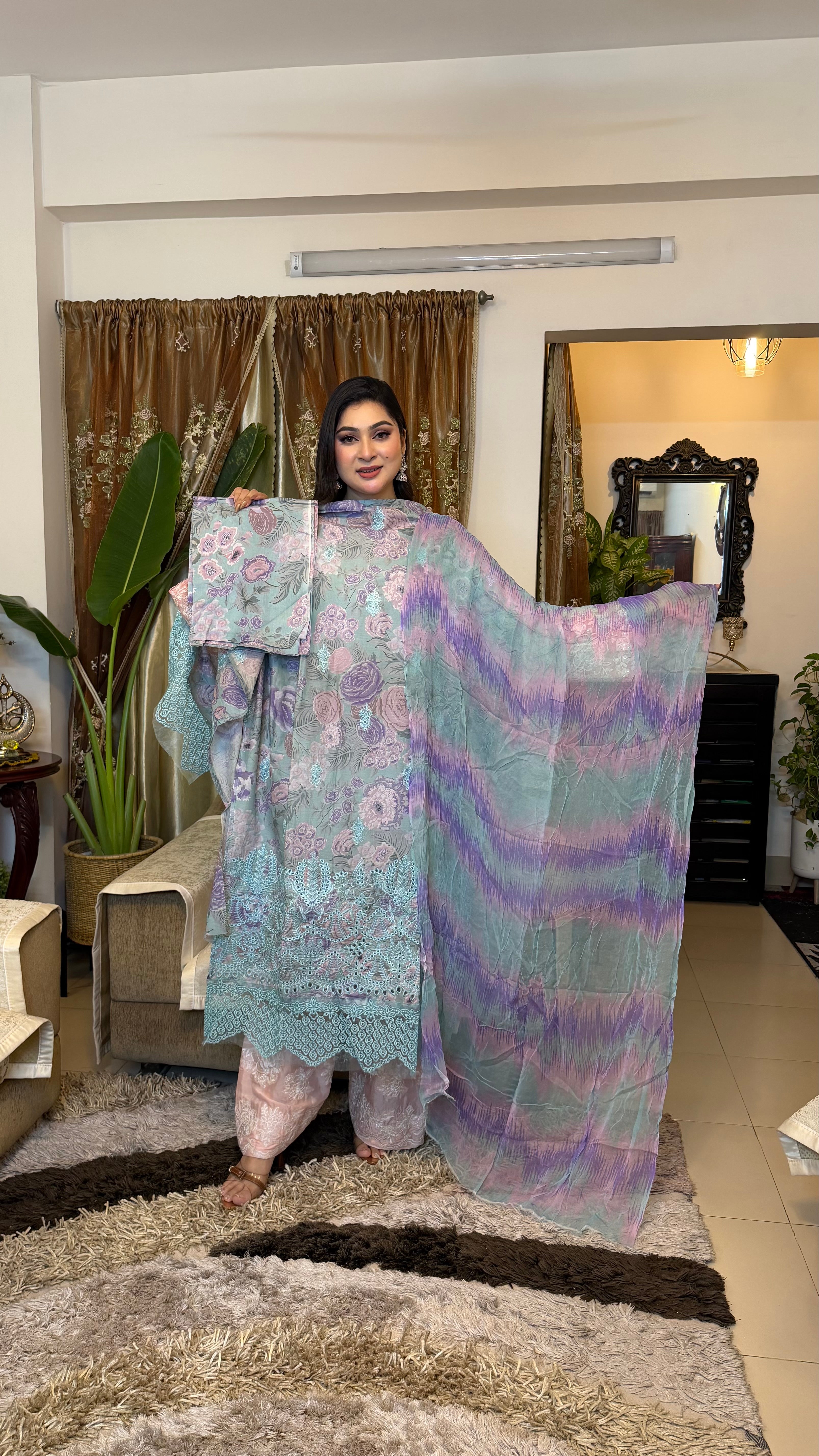 AFROZEH Inspired Unstitched